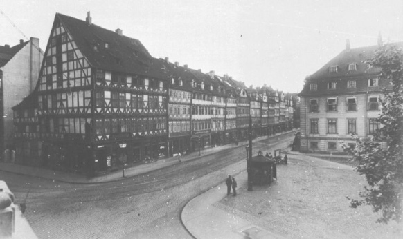 Calenbergerstrasse in Hannover um
              1900
