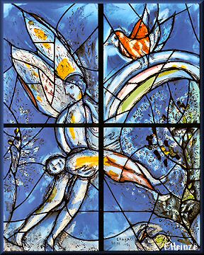 Mainz, Kirche St. Stephan, Chagall-Fenster
                        (02) [17]