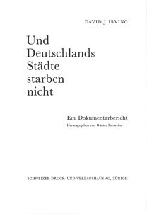 Irving u.a.: Deutschlands Stdte
                              (Karweina 1964), Titelblatt