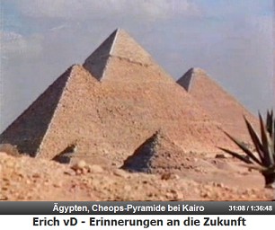 Die Cheops-Pyramide in gypten, gigantisch und
                    nach "himmlischen" Massen gebaut