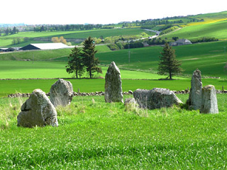 Crculo de piedras de Balquhain, Escocia