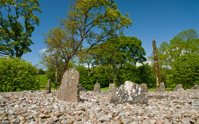 Crculo de piedras de Temple Wood,
              Escocia