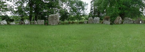 Crculo de piedras en Lios, Irlanda