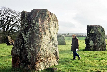 Crculo de piedras de Stanton Drew,
              Inglaterra