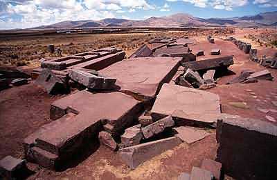 Puma Punku, ruinas