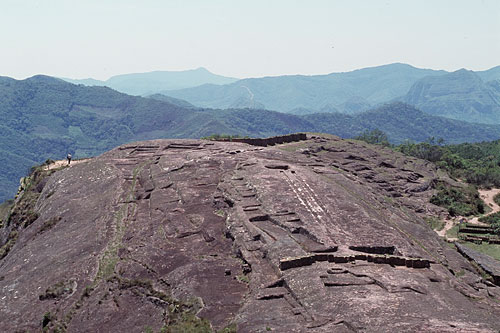 Montaa con
                            rampas cerca de Samaipata en Bolivia