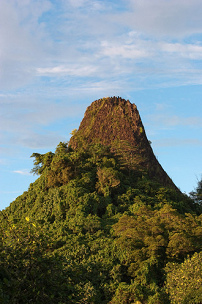 Isla de Pohnpei, la montaa Puswan Malik