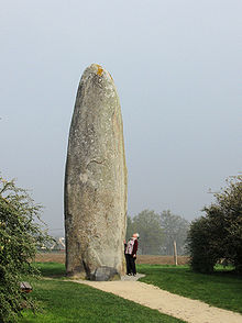 Menhir de Champ
                        Dolent