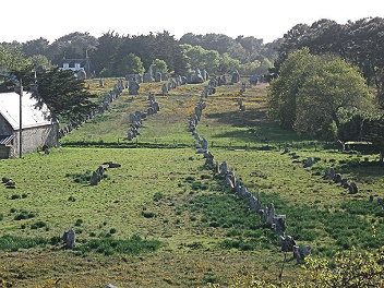 Hileras de menhires en Kermario