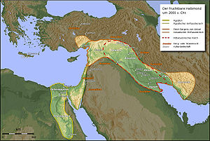 Sumerios, mapa