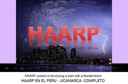 HAARP terrorizing a
                            town