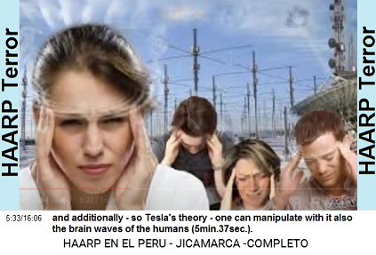 and additionally - so Tesla's theory -
                          one can manipulate with it also the brain
                          waves of the humans (5min.37sec.).