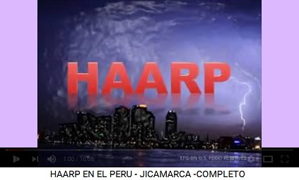 HAARP con una ciudad
                            terrorizada