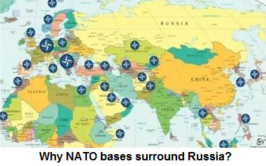 Map 01: NATO bases around Russia,
                                August 3, 2014