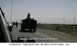 Die Strasse von
                                  Basra nach Kuwait (Kuweit)