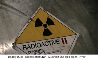 Abgereichertes Uran ist Atomabfall,
                                der in Fssern in sicheren Stollen
                                gelagert werden muss