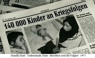 Bericht von Dr. Gnther
                                ber die Kinder von Basra 1991 02:
                                140.000 Kinder betroffen