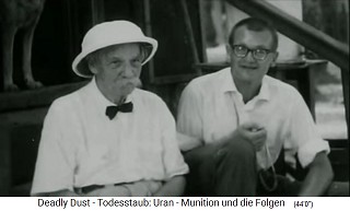 Dr. Gnther with Albert Schweitzer
                                in Gabon in Lambarn