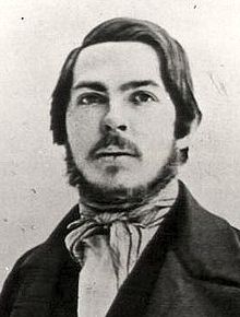 Friedrich
                Engels, Portrait mit ca. 25 Jahren