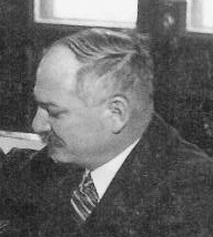 Iwan Michailowitsch
                        Maiski, Profil während der Unterschrift zum
                        sowjetisch-finnischen Vertrag 1933