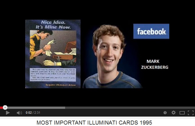 1. The
                            card says "Nice Idea. It's Mine
                            Now" - showing the Facebook inventor
                            Mark Zuckerberg, a data seller with this
                            network