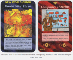 6. Illuminati card game
                                    predicting World War III and
                                    indicating conspiracy