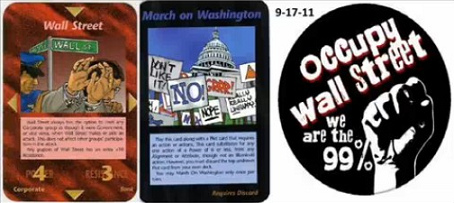 15. Cards showing
                                  protest movements at Wall Street and
                                  protest march on Washington - and the
                                  peak of this "movement" was
                                  the occupation of Wall Street in 2011