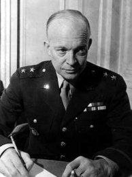 Mass murderer Eisenhower in 1944 about