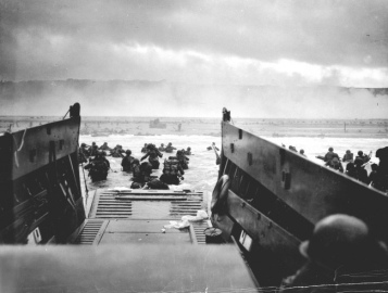 Allied landing in Normandy in
                1944