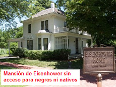 Abilene (Kansas), die Bibel-rassistische
              Eisenhower-Villa