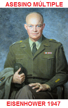 Asesino mltiple Eisenhower,
                retrato del ao 1947