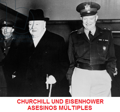 Dos asesinos mltiples,
                Churchill y Eisenhower en 1950