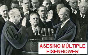 el asesino
              mltiple Eisenhower durante su juramento presidencial el
              20 de enero 1953