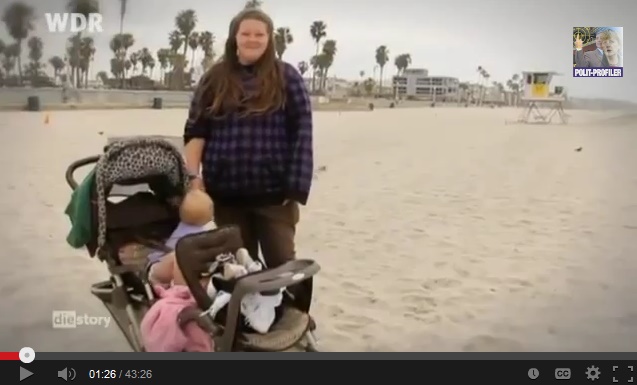 Ember am Strand von San Diego