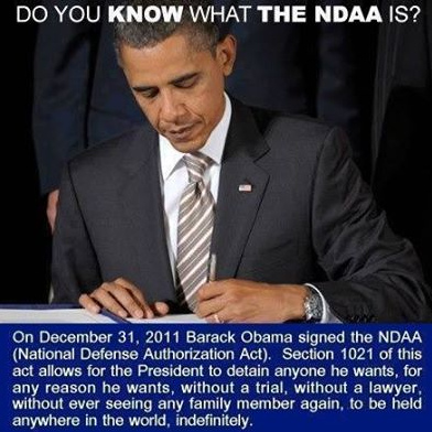 Drohnen-Massenmrder Obama unterschreibt das NDAA Gesetz fr weltweiten Terror der "USA", 31.12.2011