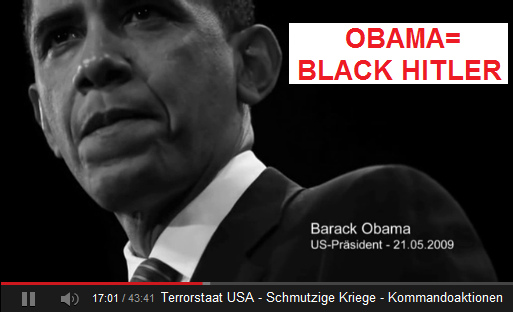 Obama, der Schwarze Hitler