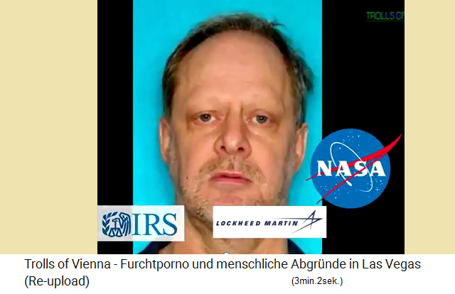 Paddock arbeitete bei der Bundessteuerbehrde "IRS" der "USA" und bei den Rstungskonzernen der kriminellen "USA": Lockheed und NASA