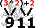 Skull and Bones, numerical symbolism
                              322 and 911: 3 by 3 = 9 + 2 = 11