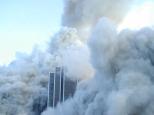 WTC blast of the South Tower, cloud 6, seen
                        from about the 10th floor.