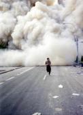 WTC blast of
                        the South Tower: Flight from the cloud of dust
                        2