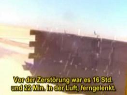 El Boeing de control remoto en el
                            experimento de la NASA en el 1984: Hay un
                            muro antes de la ala