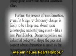 Ese estudio "Rebuilding America's
                            Defenses" afirma que solo otro Pearl
                            Harbor podra iniciar procesas nuevas para
                            ocupaciones nuevas para
                            "Amrica".