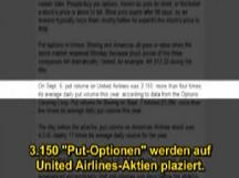 3,150 opciones put con United Airlines
                            el 6/9/2001