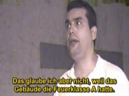 El cuidador Rodriguez indica que el WTC
                            tena la clase de fuego A, y balones de gas
                            no son permitidos y son imposibles con clase
                            de fuego A.