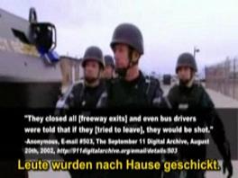 El aeropuerto Hopkins en Cleveland es
                            ocupado militarmente con la amenaza de ser
                            matado pronto cuando hay resistencia