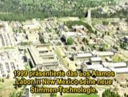 El laboratorio de idiomas con las
                            computadoras de voces en Los Alamos en 1999
                            para clonar voces