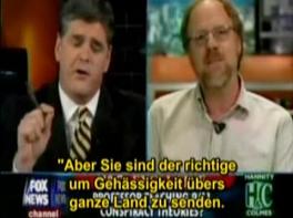 Prof. Barrett comenta contra el
                            reportero Hannity de Fox: "Pero Usted
                            son la justa persona para difundir
                            hostilidades en todo el pas."