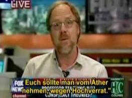 Prof. Barrett no quiere sufrir con Fox
                            News censurado ms: "Debera ser
                            cerrado su emisora por alta traicin"
                            [a la poblacin "americana"].