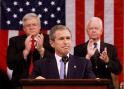 George W.Bush vor
                          dem Kongress 20.9.2001