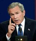 Bush with index finger is always for a
                            war in Iraq also without Boeings in the WTC
                            holes...